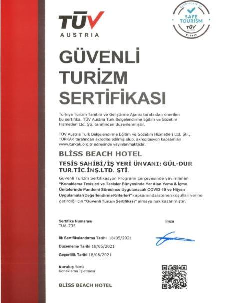 B&B Yuzbasi Beach Marmaris Buitenkant foto
